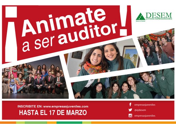 ¡Animate a ser auditor!